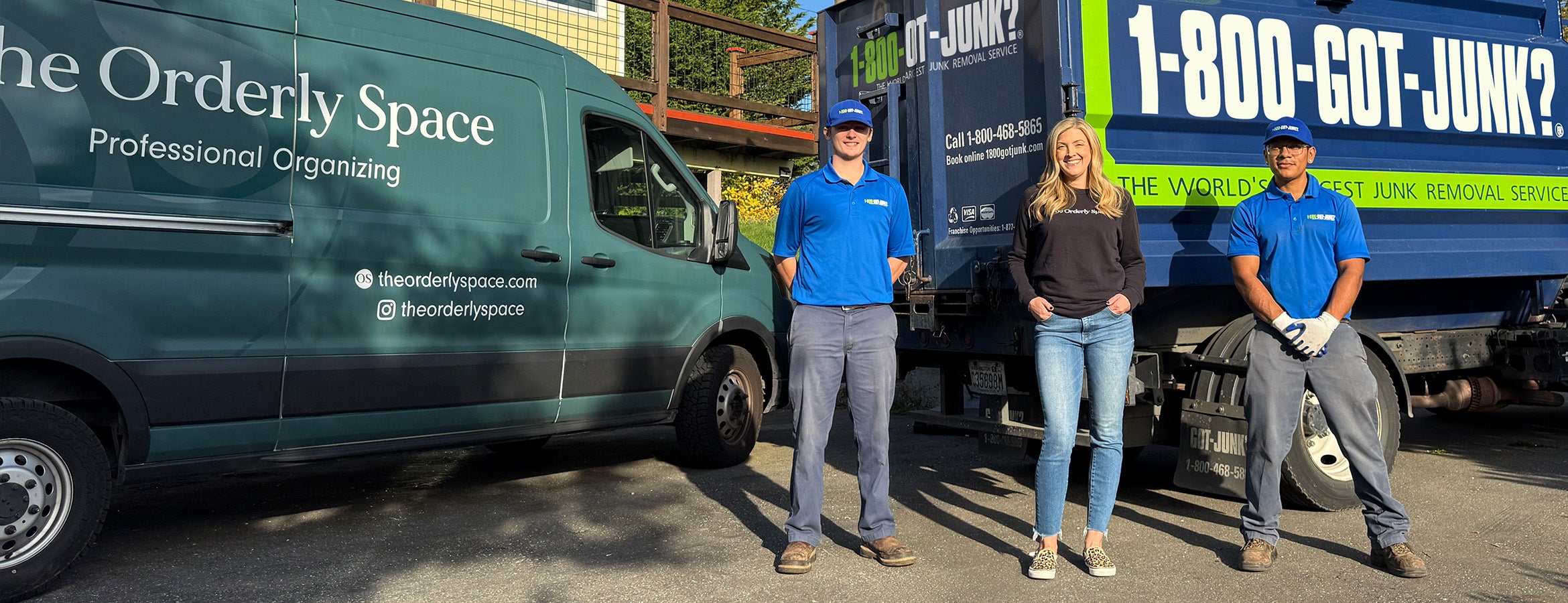 Jennifer Johnson from the Orderly Space with the 1-800-GOT-JUNK? team