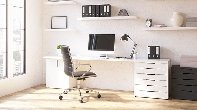 Tips to Stay Organized in Your Home Office - The Shred Truck